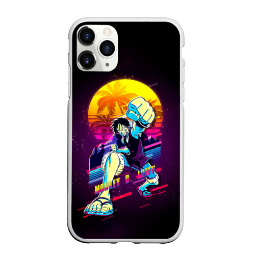 Чехол для iPhone 11 Pro матовый Манки Д. Луффи | One Piece фото