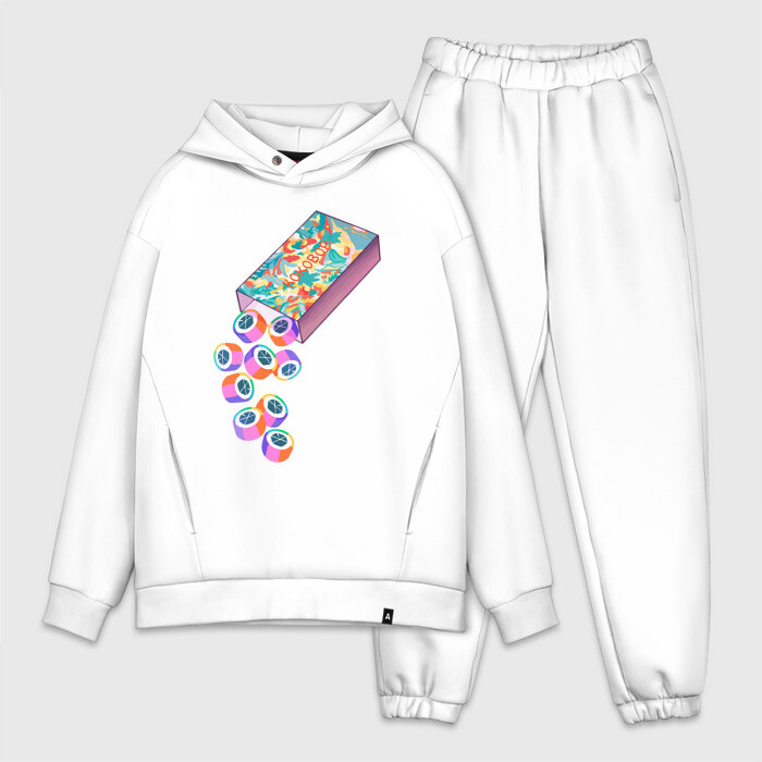 Мужской костюм хлопок OVERSIZE Ko Ko Bop Essential фото