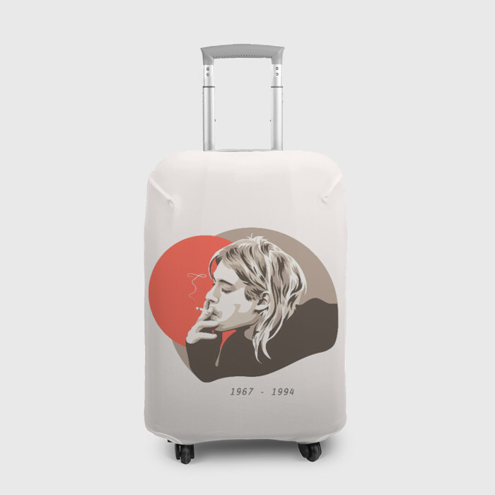 Чехол для чемодана 3D Арт Курт фото