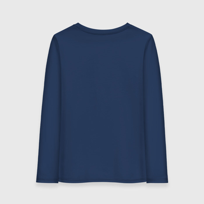 Женский лонгслив хлопок Моно Лиза с котом в очках фото