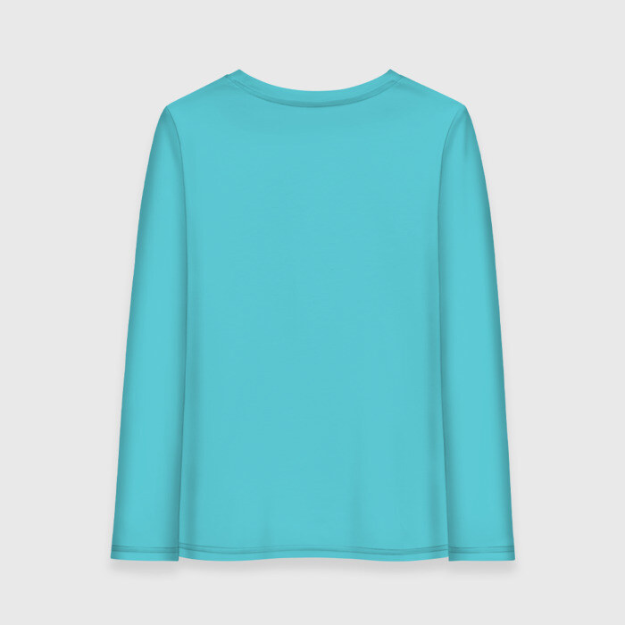 Женский лонгслив хлопок Моно Лиза с котом в очках фото