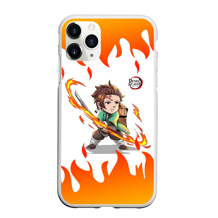 Чехол для iPhone 11 Pro матовый Kimetsu No Yaiba | Zenitsu (Z) фото