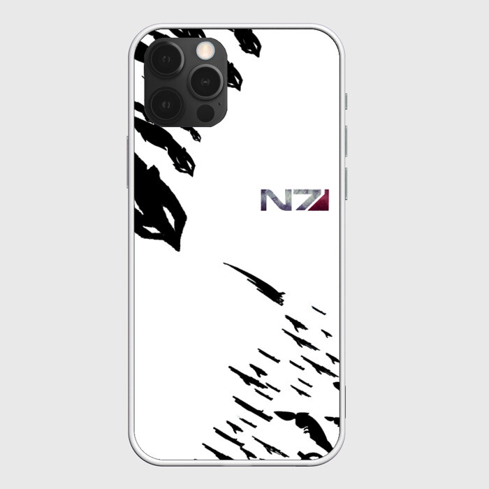 Чехол для iPhone 12 Pro MASS EFFECT ПОСЛЕДНИЙ БОЙ(БЕЛ) фото