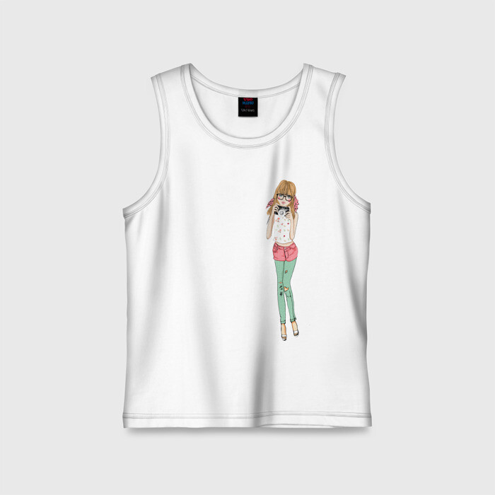 Детская майка хлопок Фотограф  фото