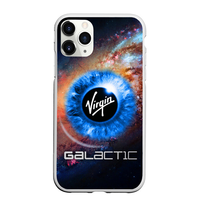 Чехол для iPhone 11 Pro матовый VIRGIN GALACTIC / КОСМОС фото