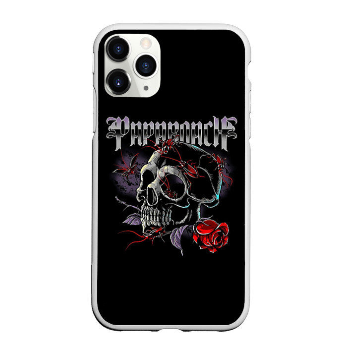 Чехол для iPhone 11 Pro матовый Papa Roach Rose фото