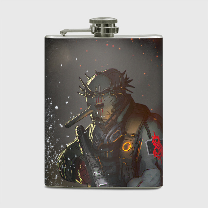 Фляга CHRIS FEHN | SLIPKNOT | СЛИПКНОТ (Z) фото