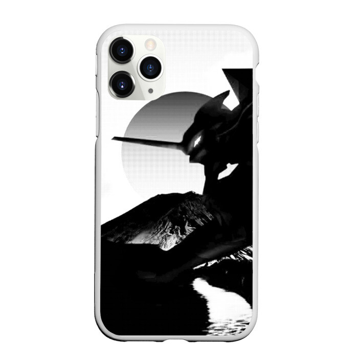 Чехол для iPhone 11 Pro матовый ЗАКАТ ЕВАНГЕЛИОН фото