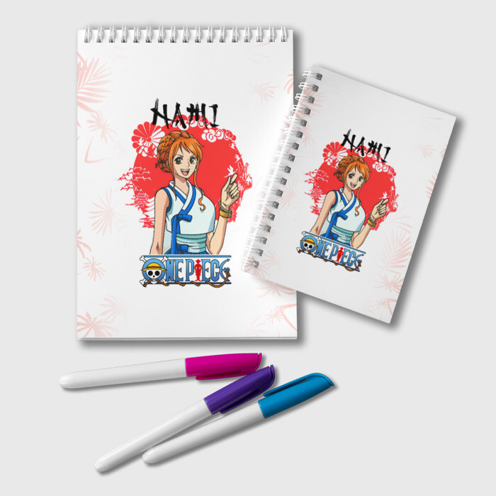 Блокнот Нами One Piece. Большой куш фото