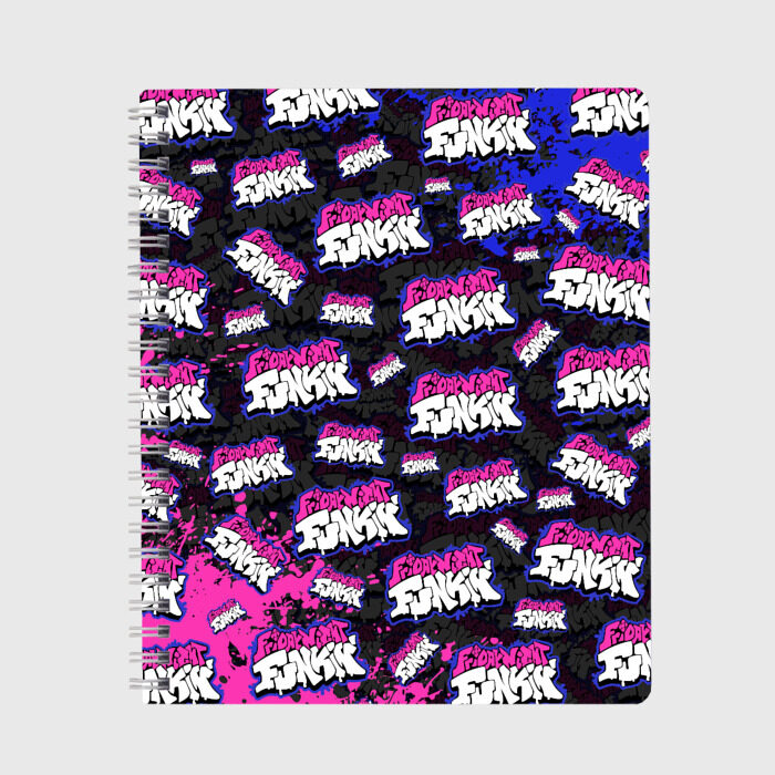 Тетрадь FRIDAY NIGHT FUNKIN ЛОГОБОМБИН фото