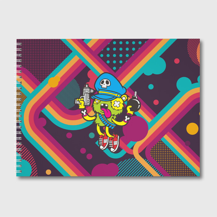 Альбом для рисования Crazy Bomberman фото