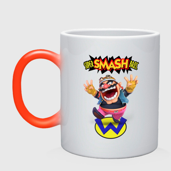 Кружка хамелеон Wario фото