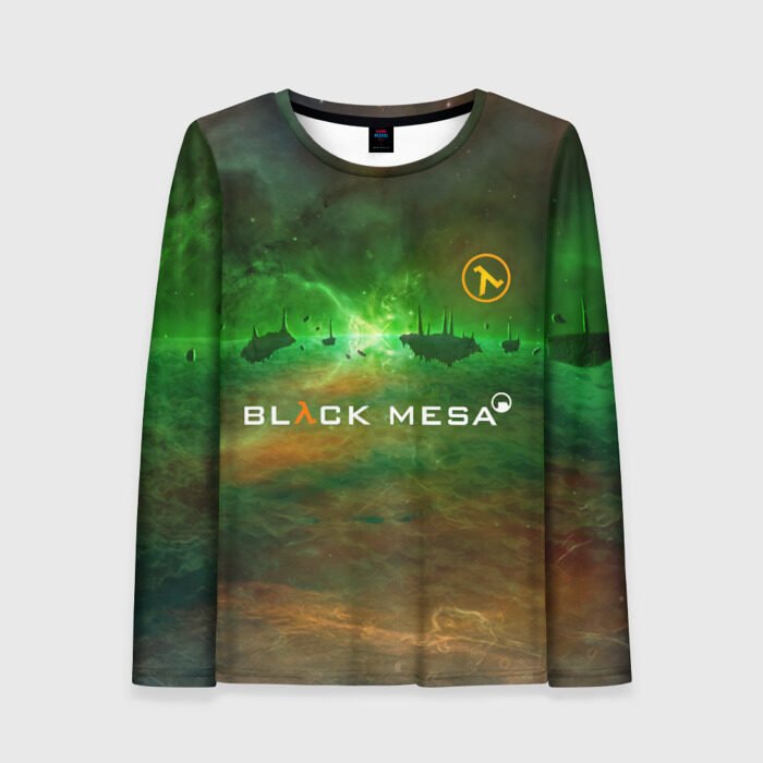Женский лонгслив 3D BLACK MESA | HALF-LIFE (Z) фото