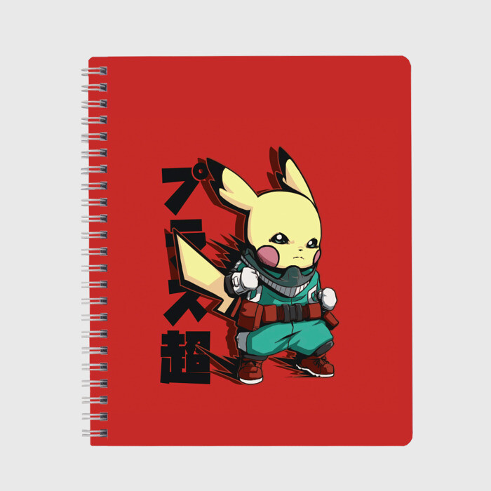 Тетрадь Аттака Пикачу фото