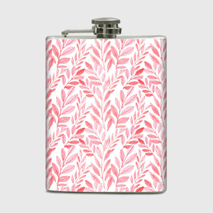 Фляга Пастельные растения фото