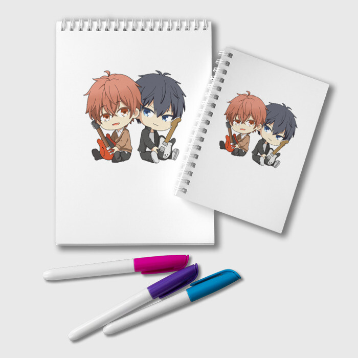 Блокнот Мафую и Рицука ( Чиби) фото