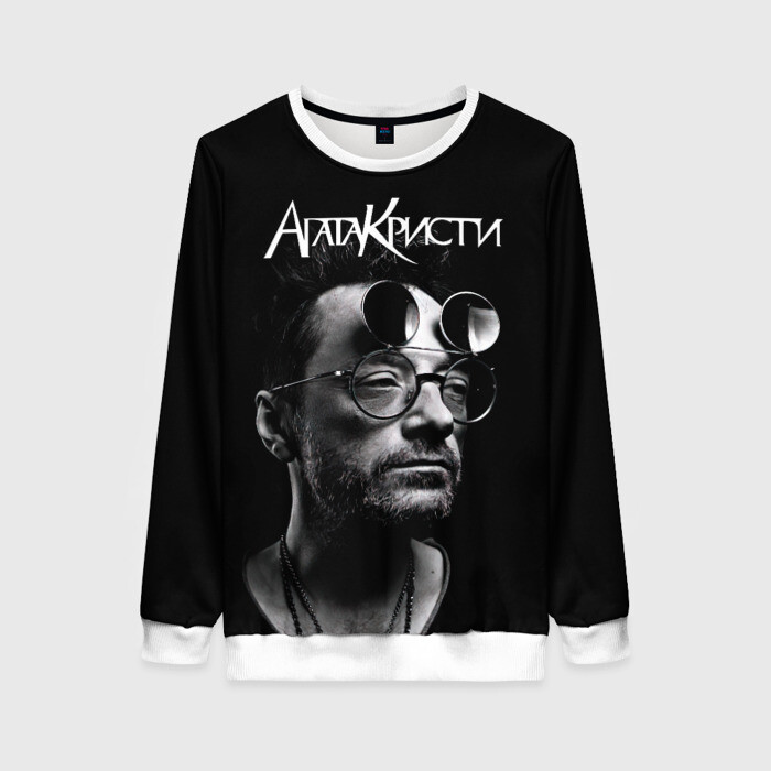 Женский свитшот 3D Агата Кристи Глеб Самойлов фото