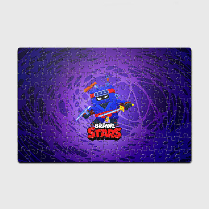 Головоломка Пазл магнитный 126 элементов Ninja Ash Brawl Stars Эш  фото