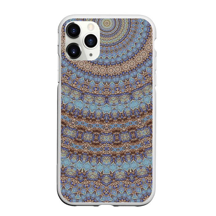 Чехол для iPhone 11 Pro матовый Этнический арабский узор  фото