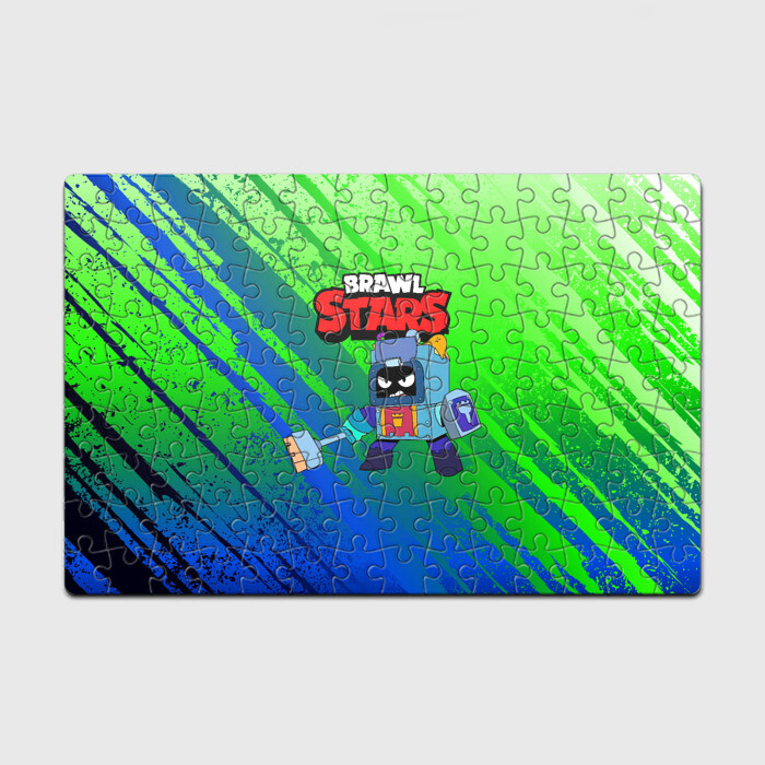 Головоломка Пазл магнитный 126 элементов Ash Brawl Stars Эш  фото