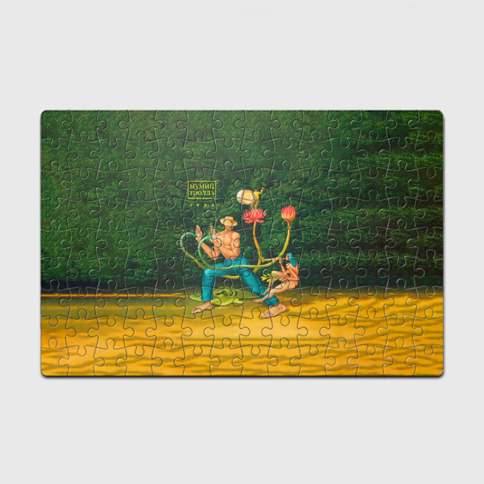 Головоломка Пазл магнитный 126 элементов Мумий Тролль – Лира фото