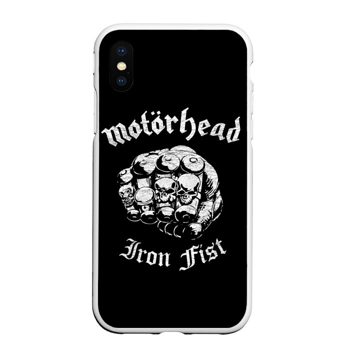 Чехол для iPhone XS Max матовый Iron Fist фото