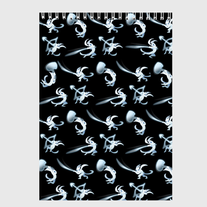 Скетчбук Ори с оружием фото