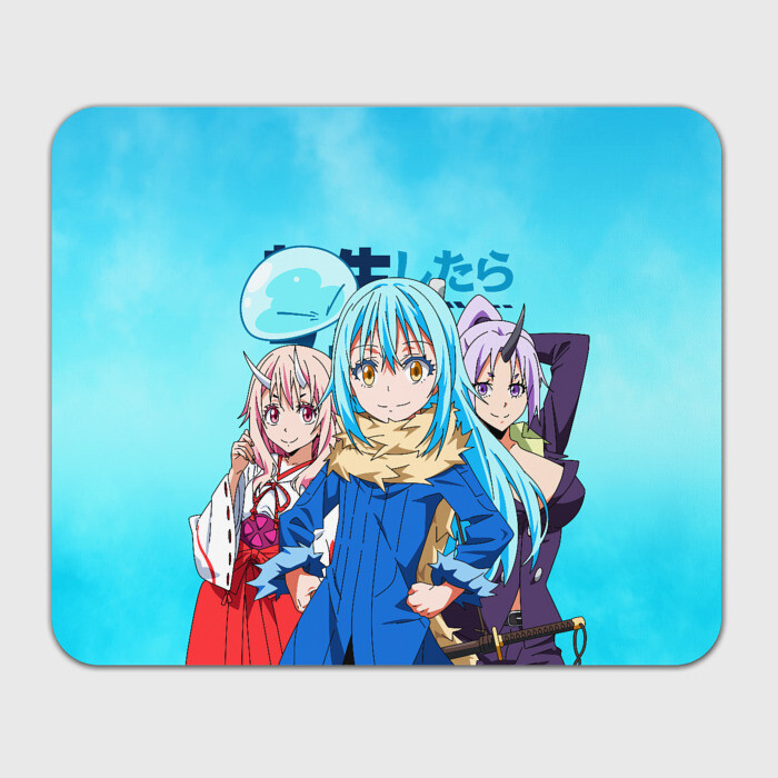 Коврик для мышки прямоугольный TenSura, Румиру, Шуна и Шион фото