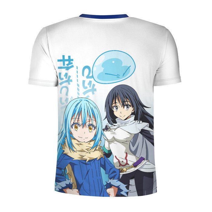 Мужская футболка 3D спортивная TenSura, Румиру и Сидзуэ фото