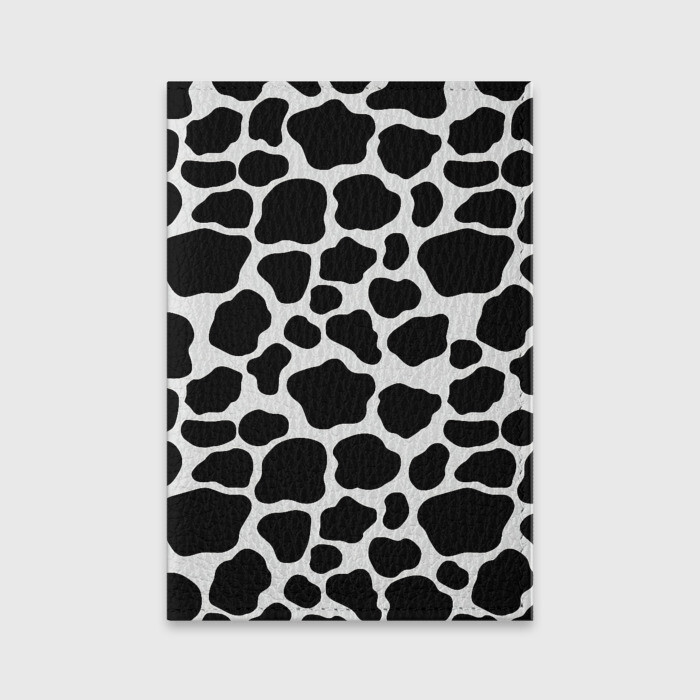 Обложка для паспорта матовая кожа Пятна Далматинца  фото