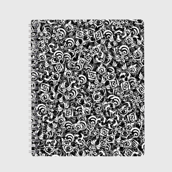 Тетрадь Genshin impact elements фото