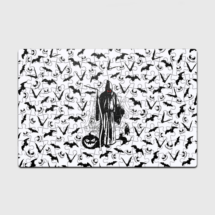 Головоломка Пазл магнитный 126 элементов Хэллоуин, Grim Reaper фото