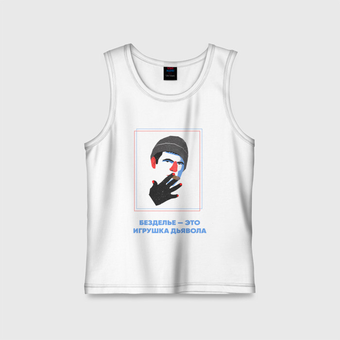 Детская майка хлопок Кама Пуля фото