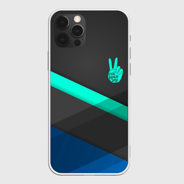 Чехол для iPhone 12 Pro PEACE | ПИС | МИР (Z) фото