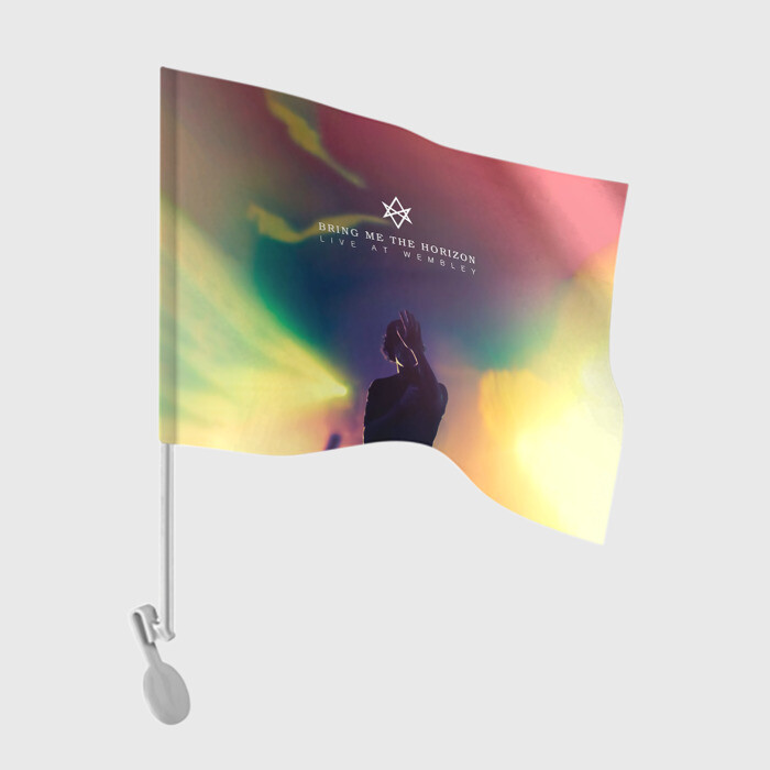 Флаг для автомобиля Live at Wembley BMTH фото