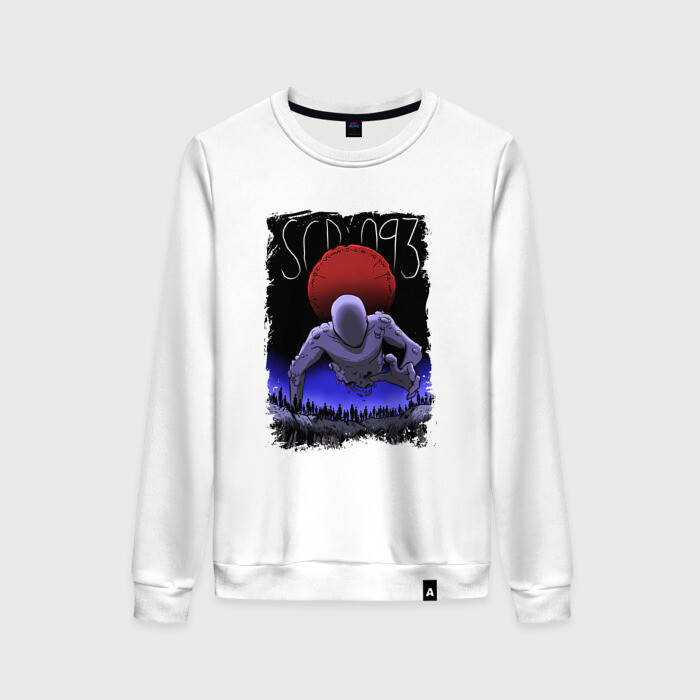 Женский свитшот хлопок SCP 093 | Объект из Красного моря (Z) фото