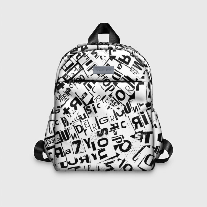 Детский рюкзак 3D UNDER WHITE фото