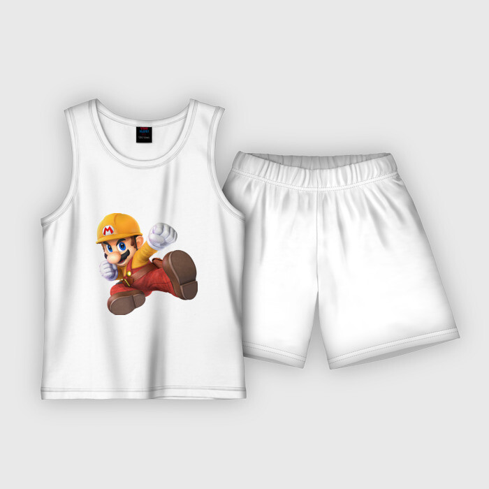Детская пижама с шортами хлопок MarioJump фото
