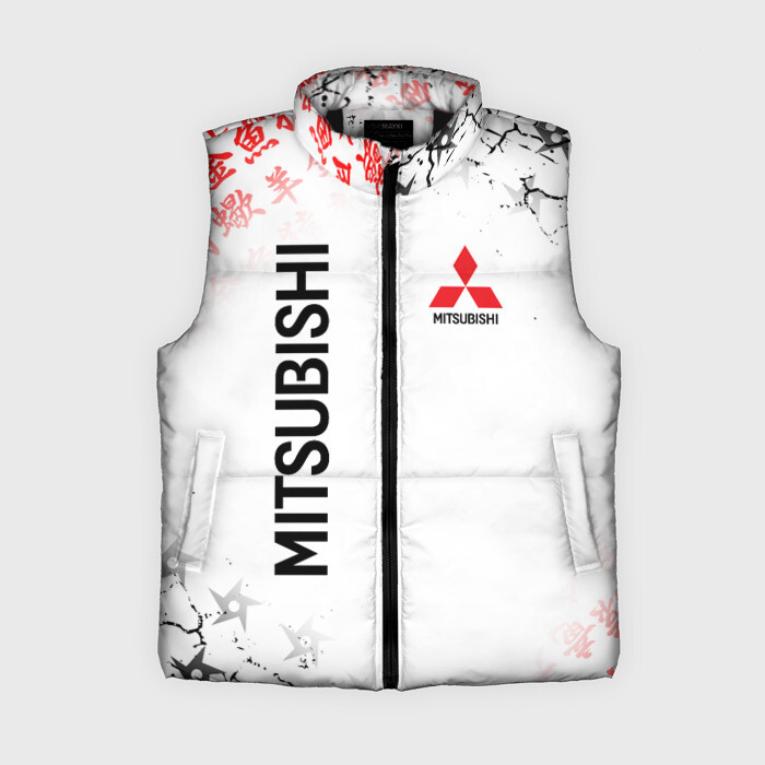 Женский жилет утепленный 3D MITSUBISHI JAPAN STYLE | SAMURAI AUTO фото