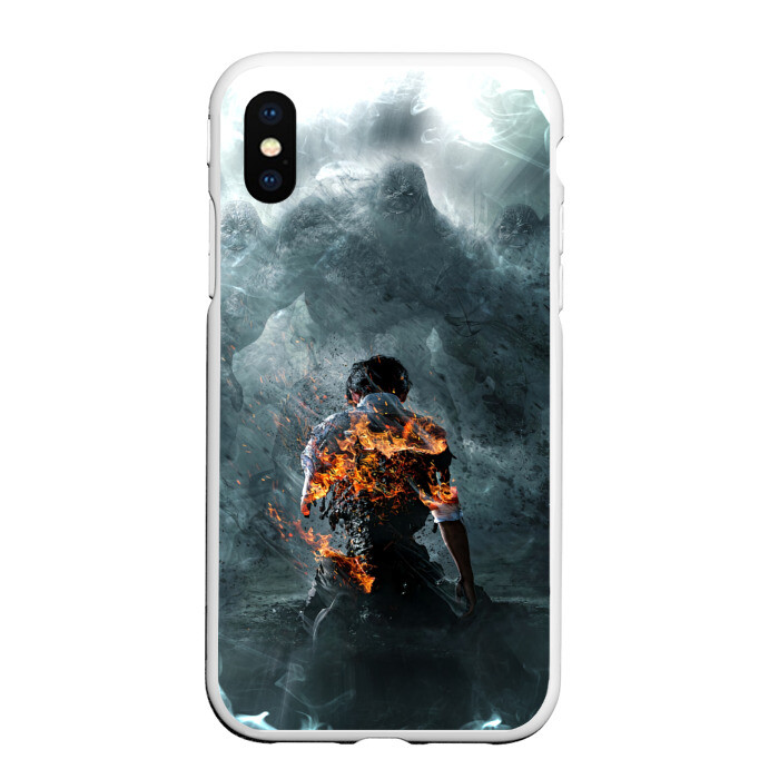 Чехол для iPhone XS Max матовый HELLBOUND | ЗОВ АДА | ПОСТЕР фото