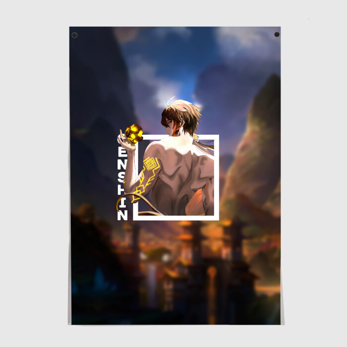 Постер Чжун Ли | Zhongli, Genshin Impact фото