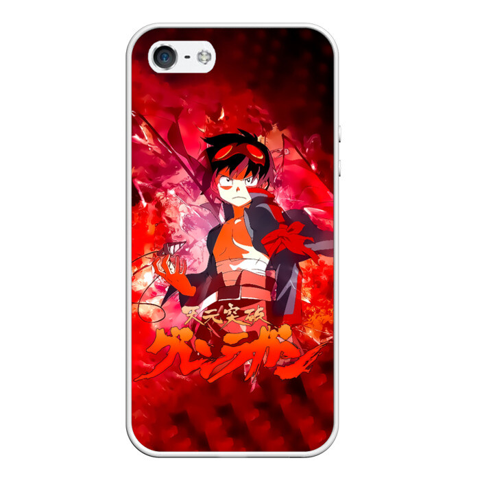 Чехол для iPhone 5/5S матовый Симон - Гуррен-Лаганн фото