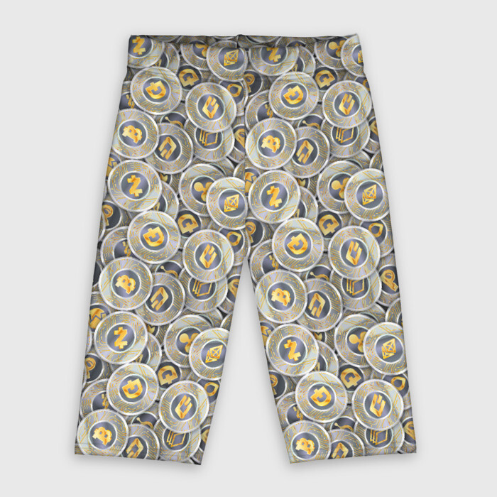 Велосипедки 3D Разная Криптовалюта фото