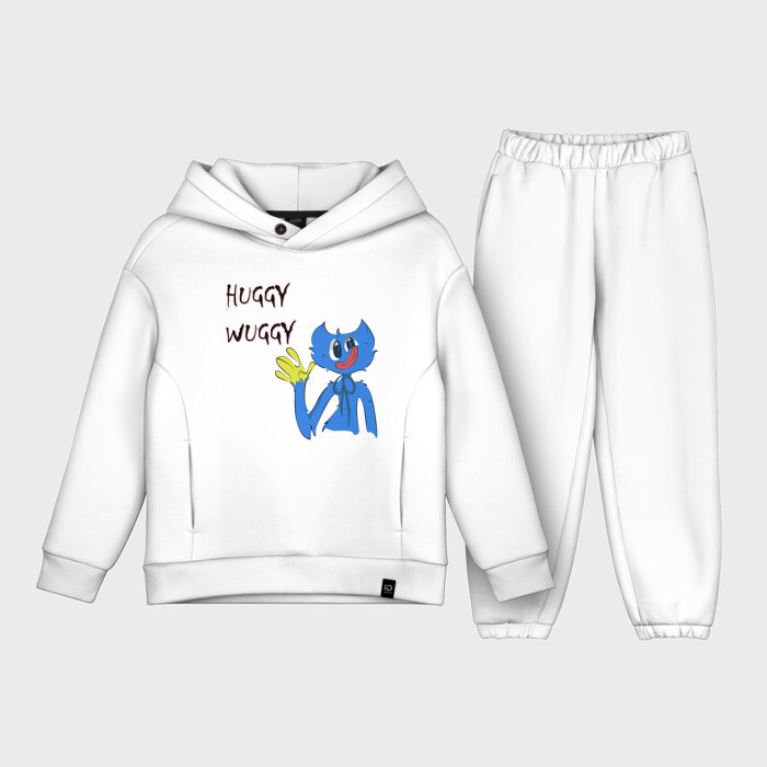 Детский костюм хлопок Oversize Хагги (Poppy Playtime) фото