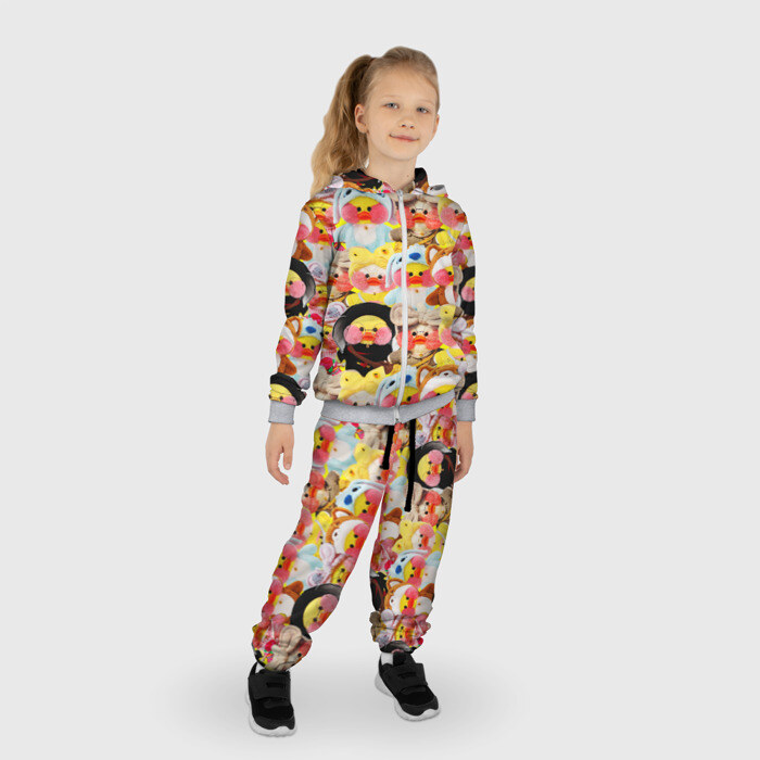 Детский костюм 3D УТЯ | УТОЧКА ЛАЛАФАНФАН ПАТТЕРН фото