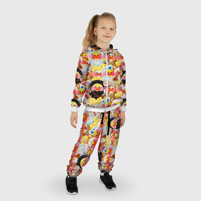 Детский костюм 3D УТЯ | УТОЧКА ЛАЛАФАНФАН ПАТТЕРН фото