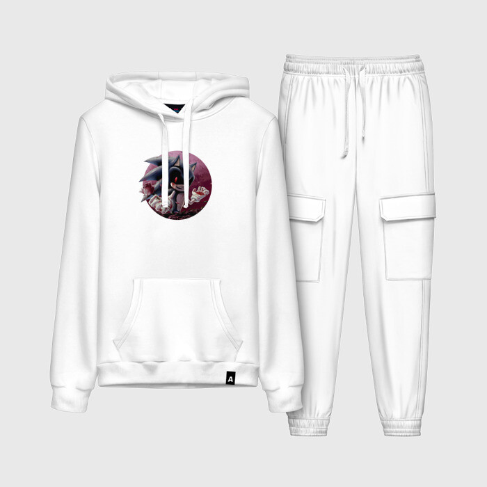 Женский костюм хлопок (с толстовкой) Sonic Exe   Video game   Rose фото