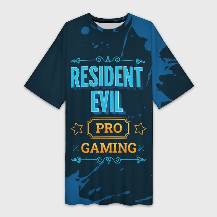 Платье-футболка 3D Resident Evil Gaming PRO фото