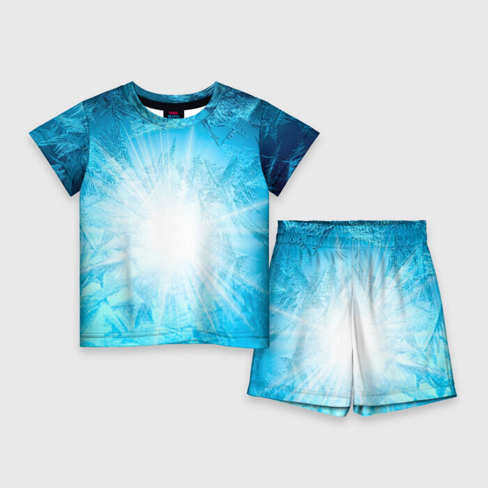 Детский костюм с шортами 3D Лед  Вспышка света фото